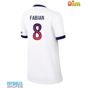 Billiga Paris Saint-Germain Fabian Ruiz #8 Bortatröja Dam 2026-27 Kortärmad